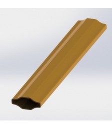 Karolaj Profil 8x18 Parlak Sarı Paket Karolaj Profil 8x18 Parlak Sarı Paket