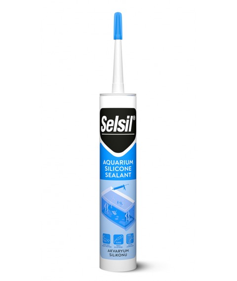 Selsil Akvaryum Silikonu 300 ml  Koli