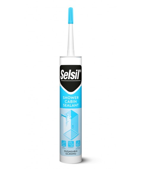 Selsil Duşakabin Silikonu 310 ml -Koli