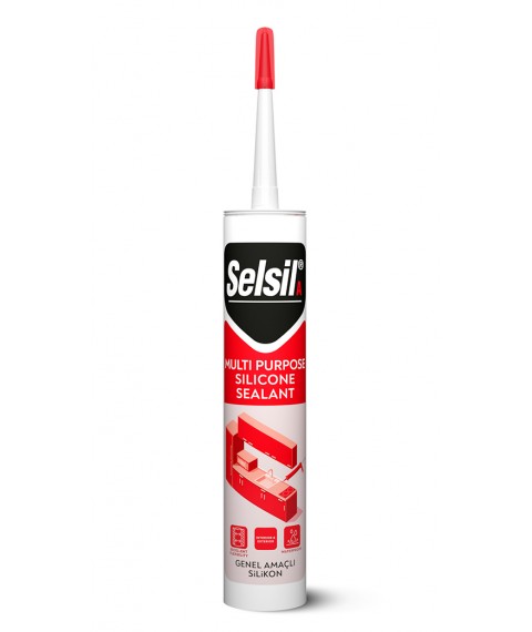Selsil Genel Amaçlı Silikon 310 ml - Koli