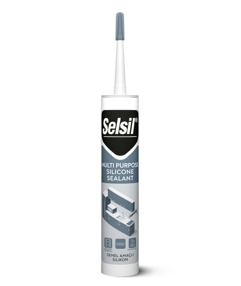 Selsil Genel Amaçlı Silikon 280 gr -Koli